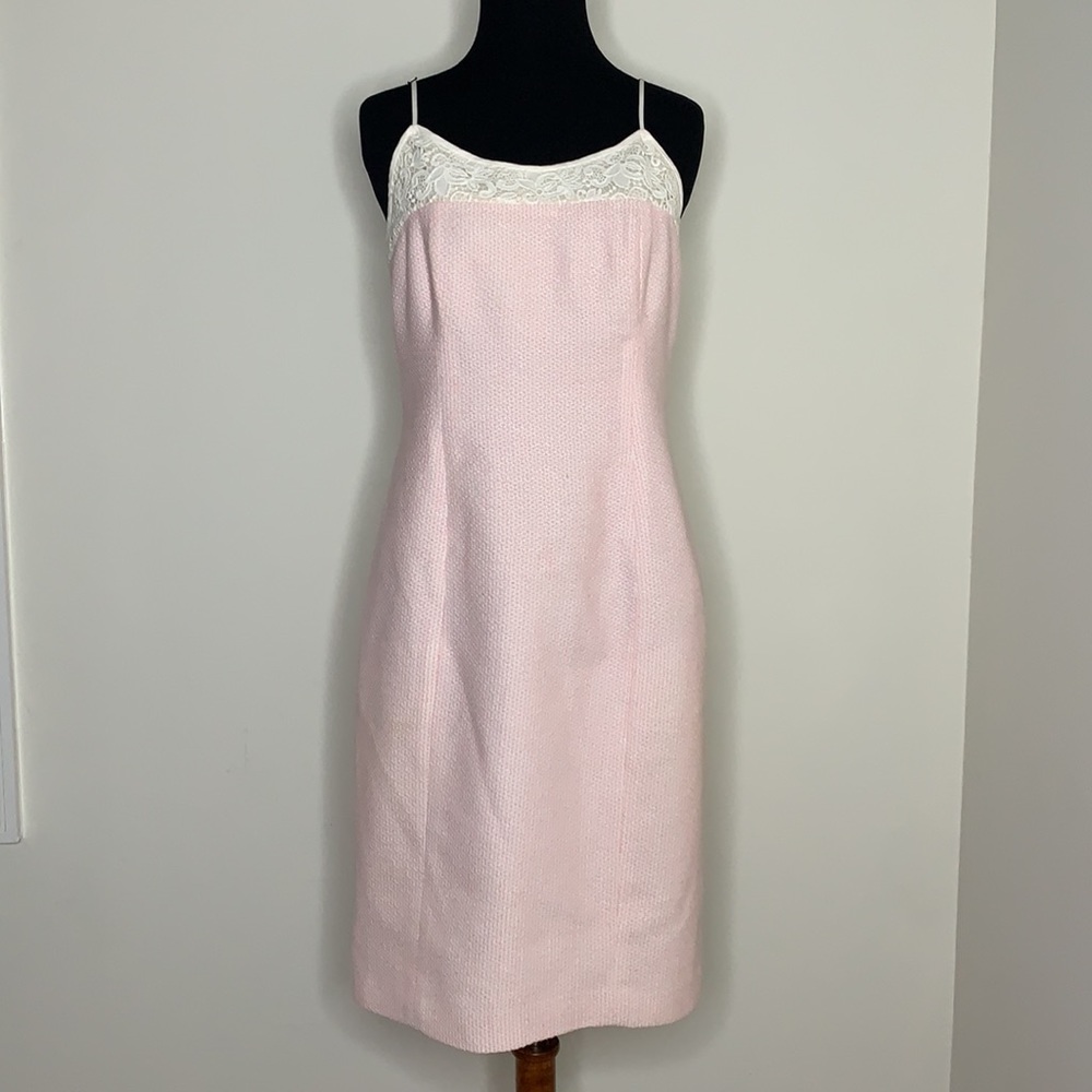 W BY WORTH Lace Pink Dress 4